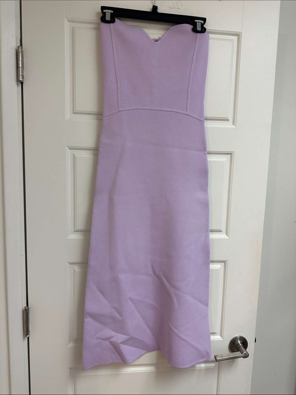 Zara Lavender Strapless Dress